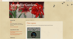 Desktop Screenshot of amaryllisgarden.blogspot.com