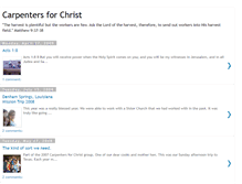 Tablet Screenshot of carpentersforchrist.blogspot.com