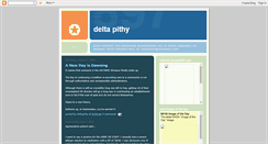 Desktop Screenshot of deltapithy.blogspot.com
