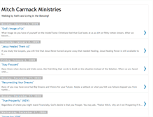 Tablet Screenshot of mitchcarmackministries.blogspot.com