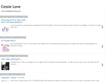 Tablet Screenshot of cessielove.blogspot.com