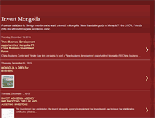 Tablet Screenshot of investmongolia.blogspot.com
