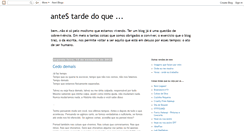 Desktop Screenshot of antestardedoque.blogspot.com