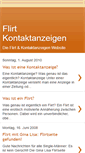 Mobile Screenshot of flirt-kontaktanzeigen.blogspot.com