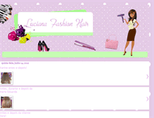 Tablet Screenshot of luciana-fashion-hair.blogspot.com