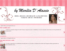 Tablet Screenshot of mariliadalascio.blogspot.com