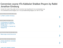 Tablet Screenshot of esynagoguekabbalatshabbat.blogspot.com