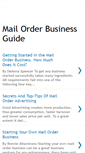 Mobile Screenshot of mailorderbusinessguide.blogspot.com