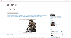Desktop Screenshot of edtechkit.blogspot.com