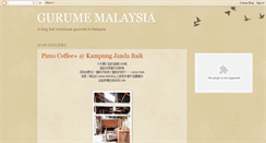 Desktop Screenshot of gurumemalaysia.blogspot.com