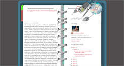 Desktop Screenshot of elgatoconconverse.blogspot.com