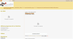 Desktop Screenshot of lacolectivaradio.blogspot.com
