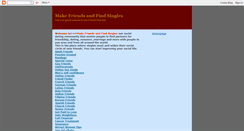 Desktop Screenshot of friend-find.blogspot.com