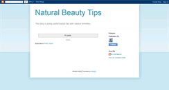 Desktop Screenshot of beautytipsnselfgrooming.blogspot.com