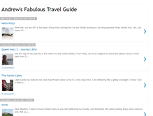 Tablet Screenshot of andrewsfabuloustravelguide.blogspot.com