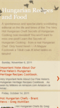 Mobile Screenshot of hungarianrecipesandfood.blogspot.com