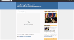 Desktop Screenshot of adamhanauer.blogspot.com