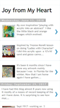 Mobile Screenshot of joyfrommyheart.blogspot.com