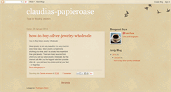 Desktop Screenshot of claudias-papieroase.blogspot.com