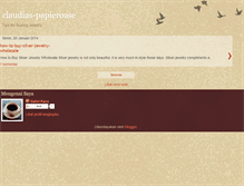 Tablet Screenshot of claudias-papieroase.blogspot.com