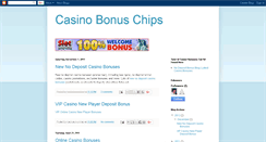 Desktop Screenshot of casinobonuschips.blogspot.com