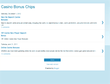 Tablet Screenshot of casinobonuschips.blogspot.com