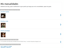 Tablet Screenshot of maribel-mismanualidades.blogspot.com