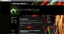 Desktop Screenshot of extrema-music.blogspot.com