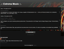 Tablet Screenshot of extrema-music.blogspot.com