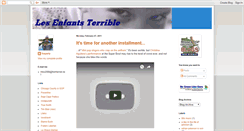 Desktop Screenshot of lesenfantterrible.blogspot.com
