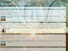 Tablet Screenshot of marciamccordtarotreader.blogspot.com