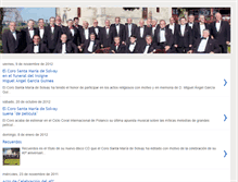 Tablet Screenshot of corosantamariasolvay.blogspot.com