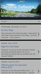 Mobile Screenshot of genuinelicense.blogspot.com