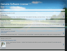 Tablet Screenshot of genuinelicense.blogspot.com