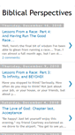 Mobile Screenshot of biblical-perspectives.blogspot.com