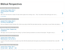 Tablet Screenshot of biblical-perspectives.blogspot.com