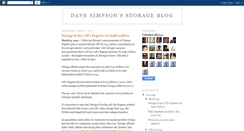 Desktop Screenshot of davesimpsonsstorageblog.blogspot.com