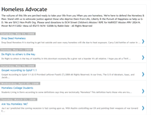 Tablet Screenshot of homelessonline.blogspot.com