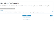 Tablet Screenshot of hotclubconfidential.blogspot.com