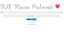 Tablet Screenshot of fullhousepreloved.blogspot.com