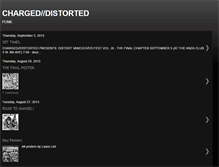 Tablet Screenshot of chargeddistorted.blogspot.com
