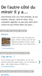 Mobile Screenshot of delautrecotdumiroirilya.blogspot.com