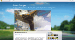 Desktop Screenshot of laurastanyer.blogspot.com