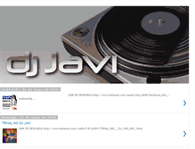 Tablet Screenshot of djjavimix.blogspot.com