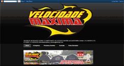 Desktop Screenshot of campeonatovelocidademaxima.blogspot.com