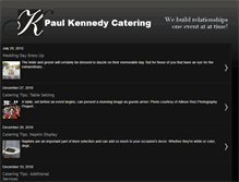 Tablet Screenshot of paulkennedycatering.blogspot.com