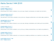 Tablet Screenshot of alarkoservisi.blogspot.com