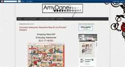 Desktop Screenshot of amydanedesigns.blogspot.com