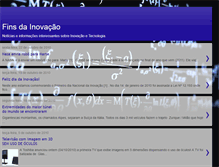 Tablet Screenshot of finsdainovacao.blogspot.com