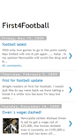 Mobile Screenshot of first-for-football.blogspot.com